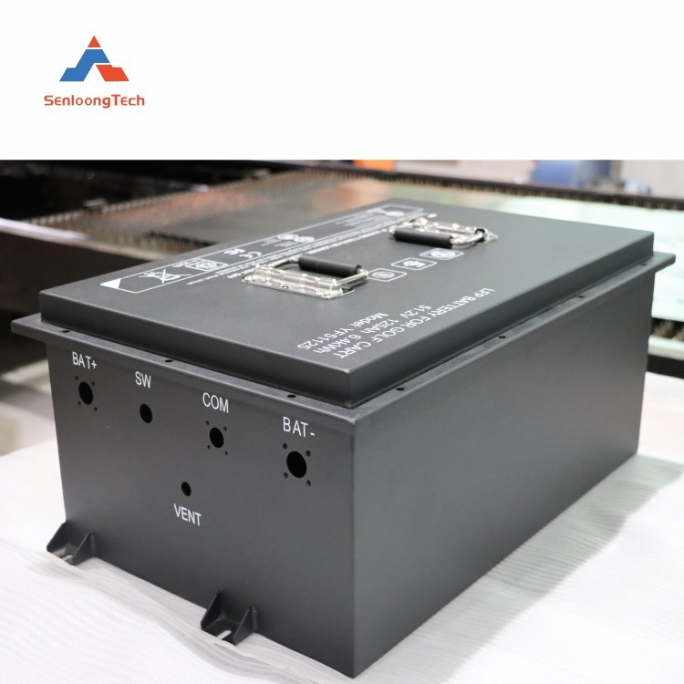 metal battery box lithium golf cart