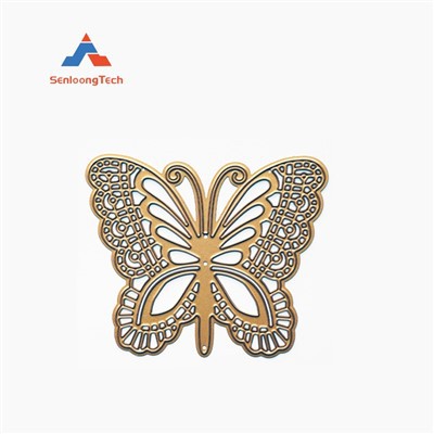 에칭 나비 금속 공예품